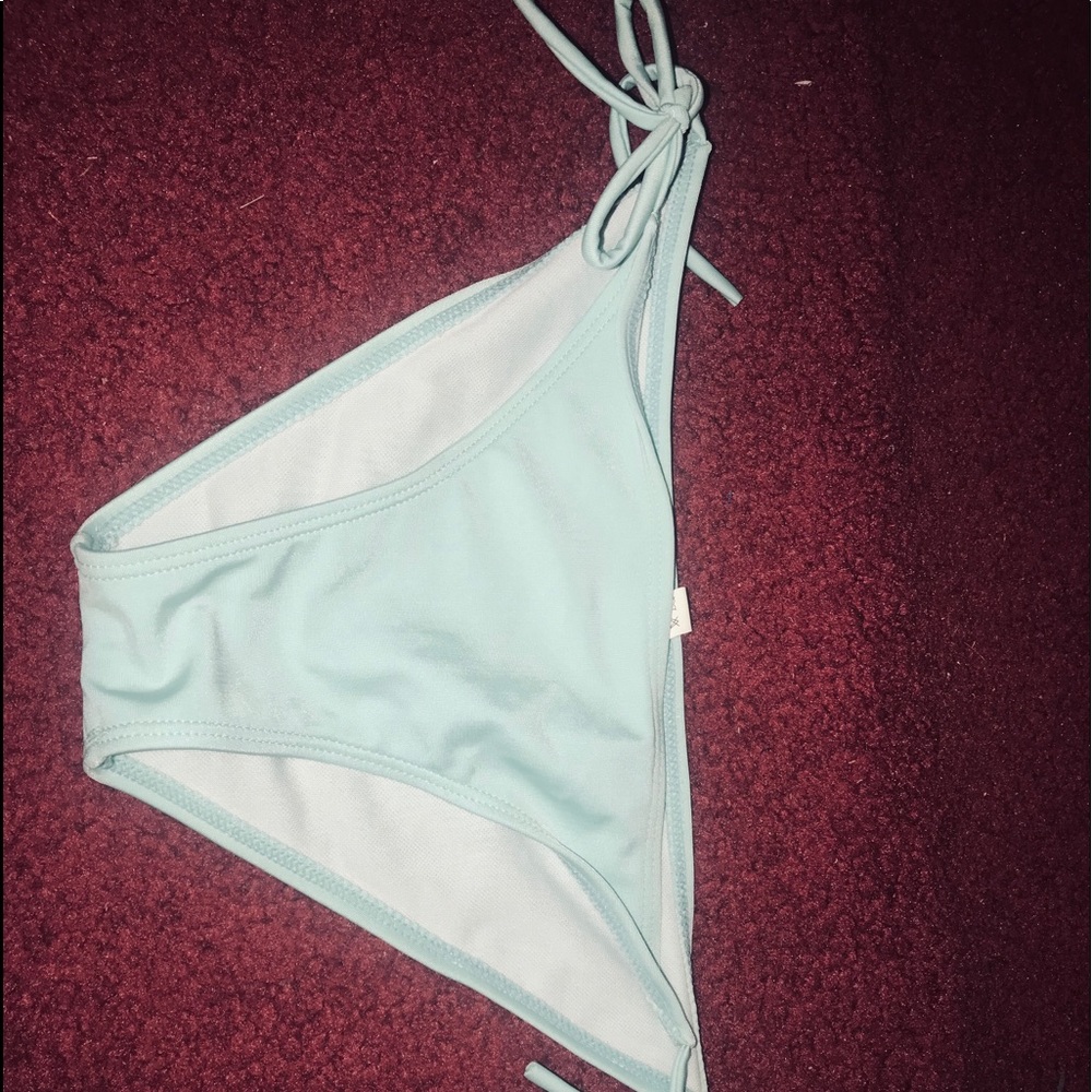 Plain blue bottoms